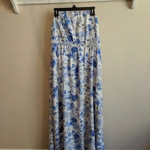 Strapless floral Old Navy dress